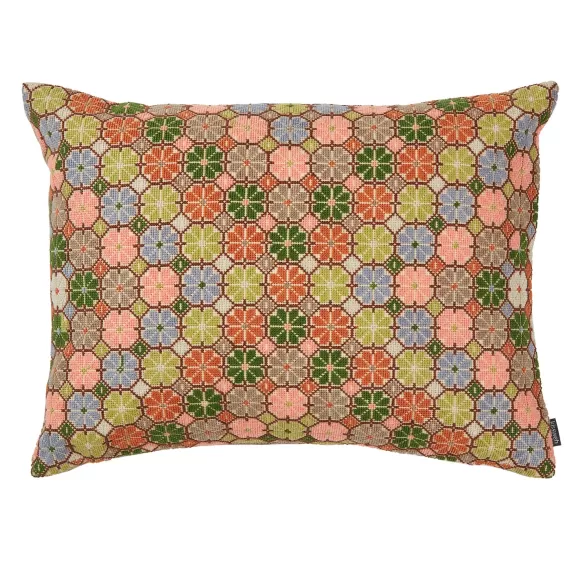 Embroidered Pillow - Moon Of Bethlehem Coral<Kissweh Discount
