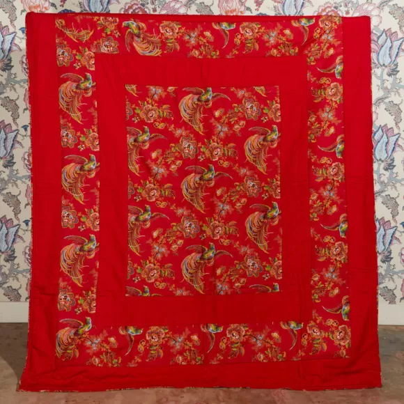 French Roller Printed Chintz Quilt<Rarities Discount