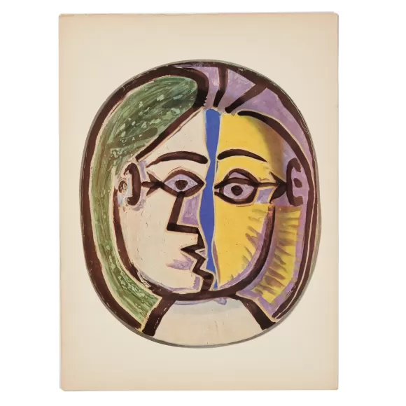 Pablo Picasso Color Plate - Face<Rarities Store