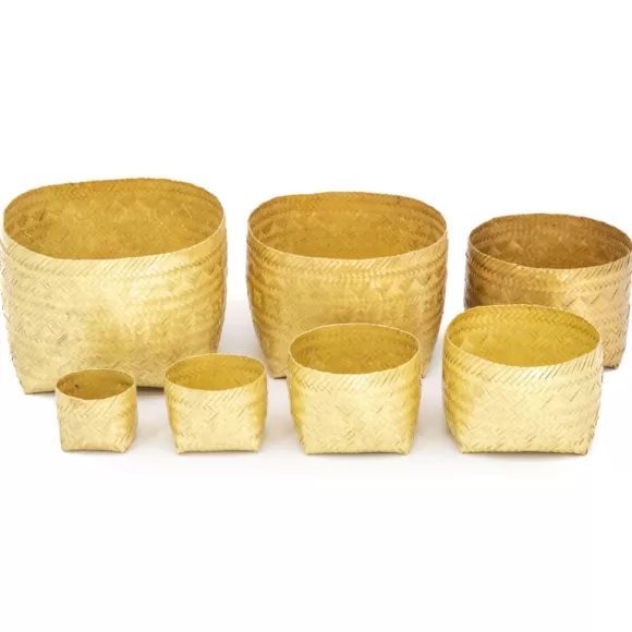 Woven Brass Nesting Bowls<Rarities Flash Sale